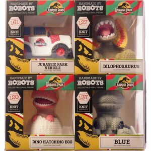 Handmade by Robots - Jurassic Park 4-Pack